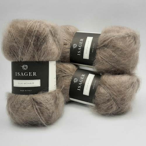Isager Yarns Silk Mohair - taupe